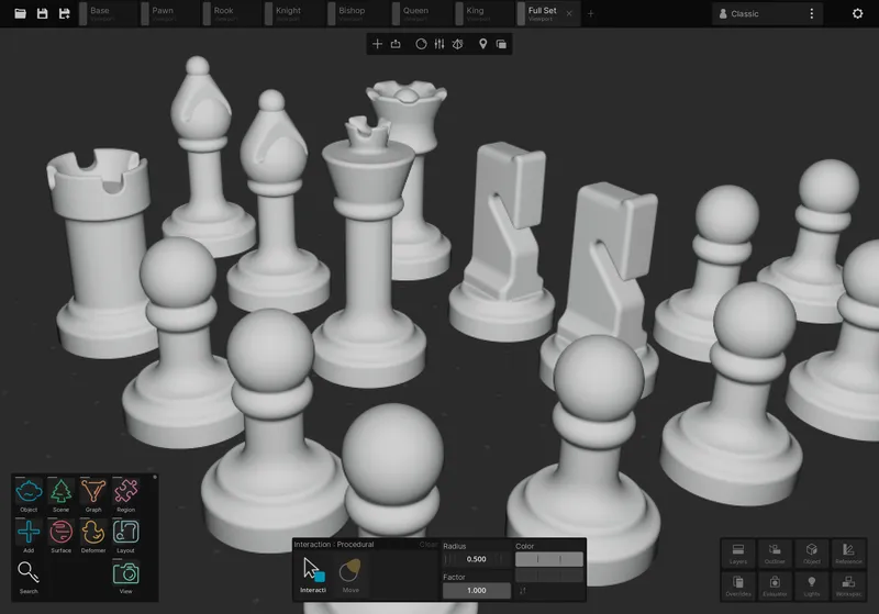 SDF Volume Modeling Screenshot