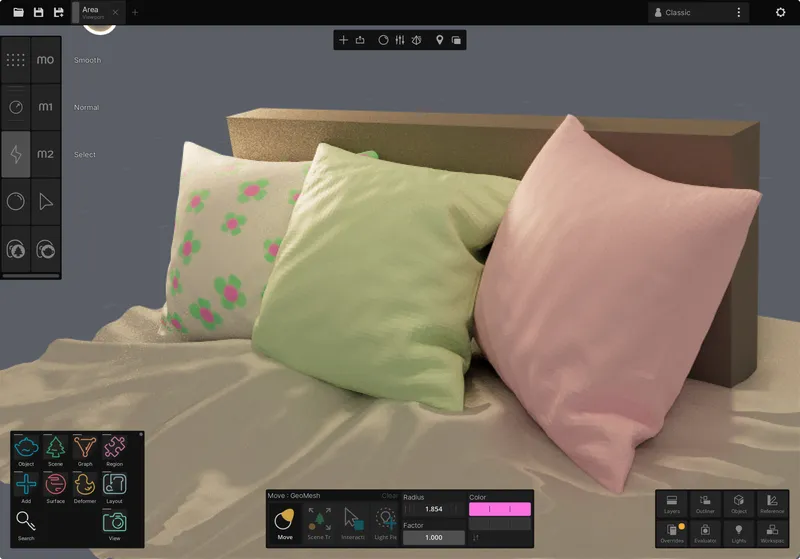 Cloth Simulations Screenshot