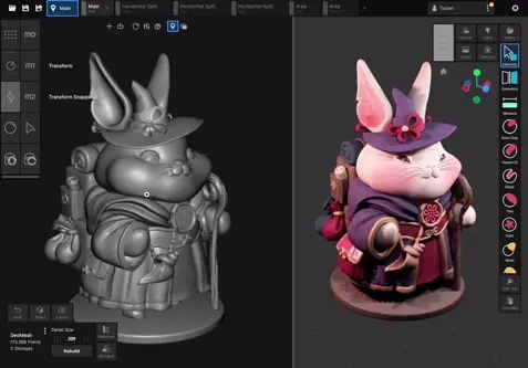 Prepare Uniform scenes for 3D Printing