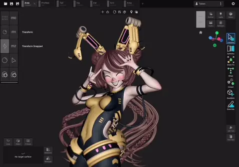 Asset Composition using Scene Instances